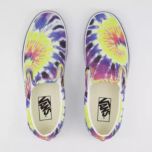 Vans Men's Classic Slip-On (Washed) Tie Dye - Picture 1 of 7